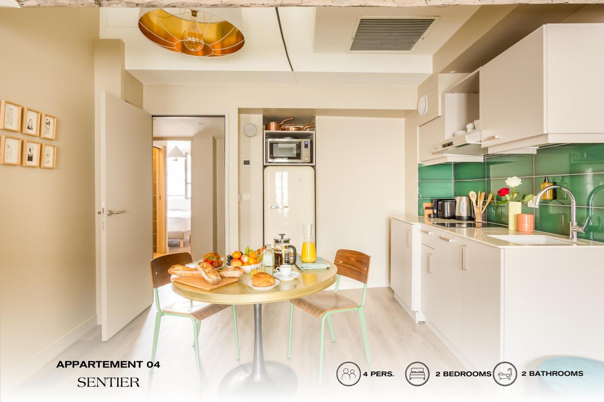 Beauquartier - Sentier Apartment ปารีส ภายนอก รูปภาพ