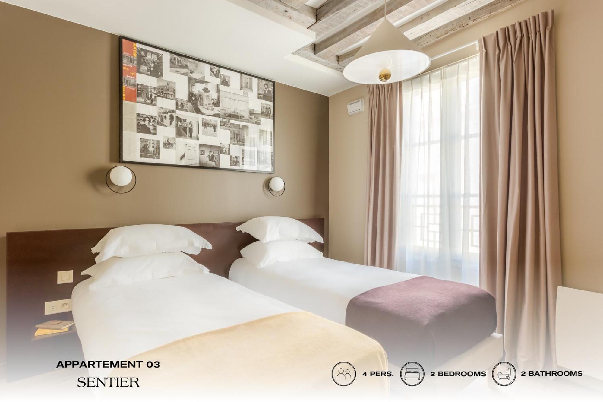 Beauquartier - Sentier Apartment ปารีส ภายนอก รูปภาพ