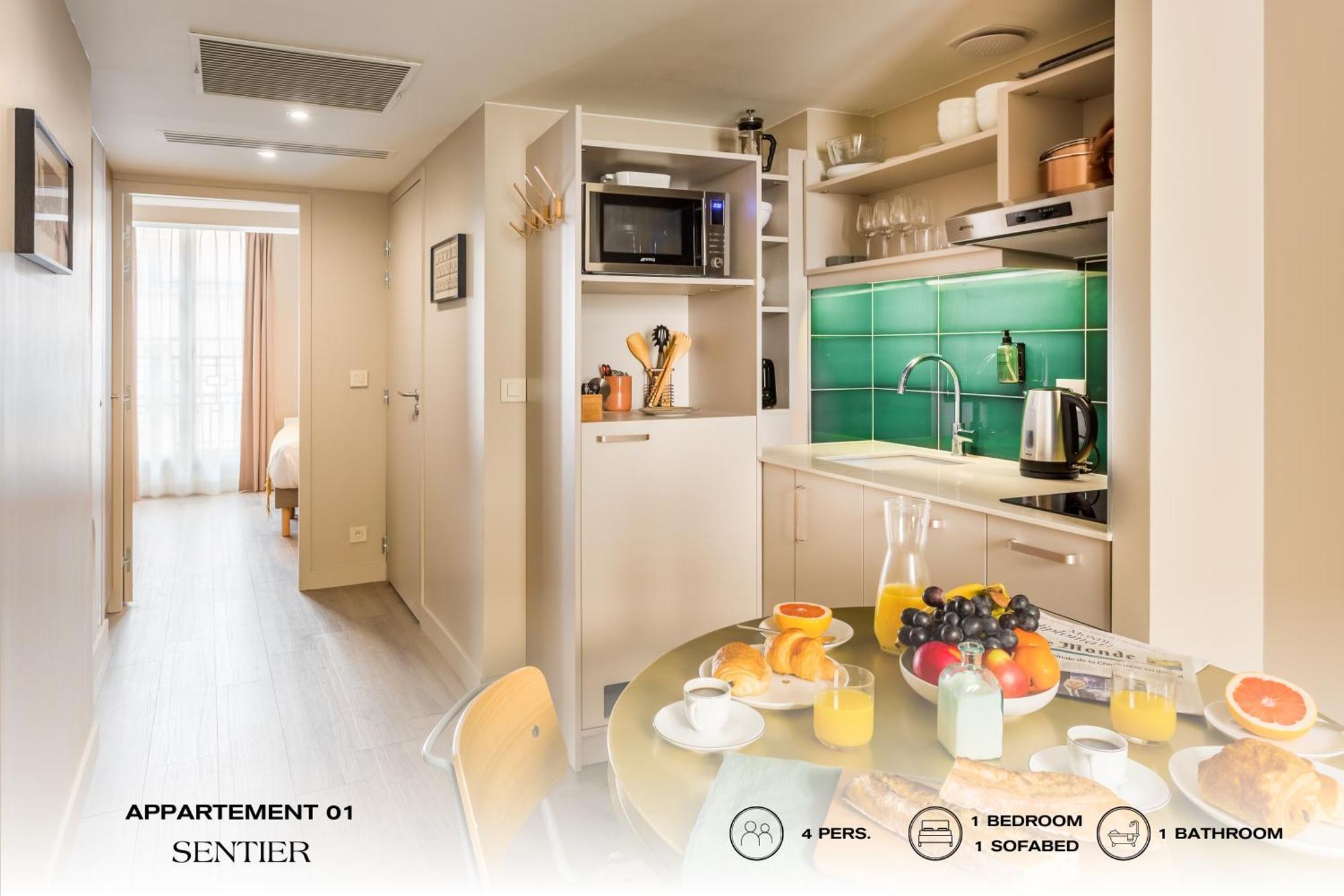 Beauquartier - Sentier Apartment ปารีส ภายนอก รูปภาพ